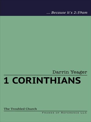 cover image of 1 Corinthians